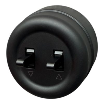 Alkri Loftica Black Surface Shutter Switch
