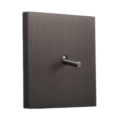 Alkri Togglica 4U Brushed Bronze Flush Momentary Bell Push Button
