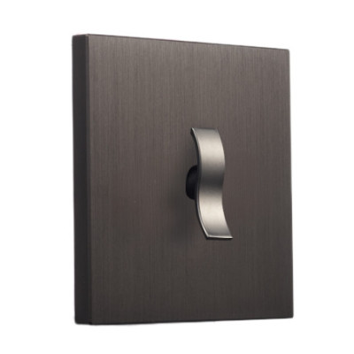 Alkri Togglica WAVE Brushed Bronze Flush Single Two-Way Switch