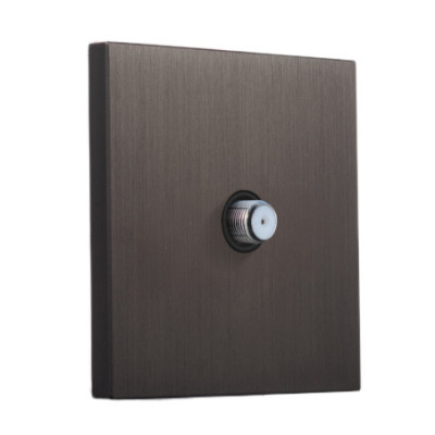 Alkri Togglica Brushed Bronze Flush Satellite Socket