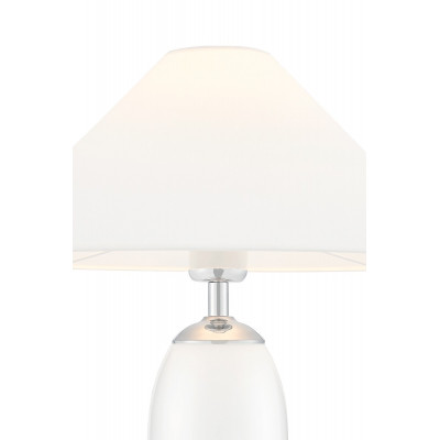 Rea Standing Lamp White / Chrome / White