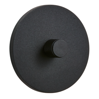 Alkri Togglica Matt Black Round Flush Dimmer