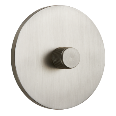 Alkri Togglica Brushed Nickel Round Flush Dimmer
