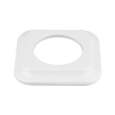 Alkri Antica White Flush-Mounted Square Frame