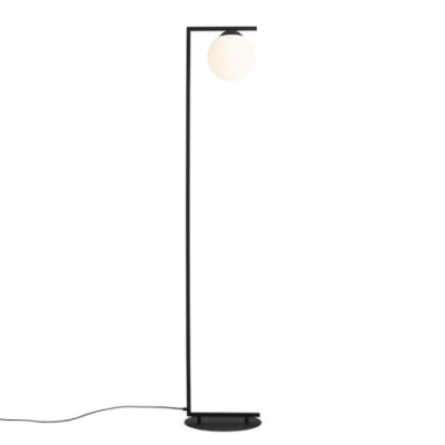 Lampa Stojąca Zac Black - Elegancki Design i Nowoczesne Oświetlenie do Twojego Wnętrza Aldex Artera