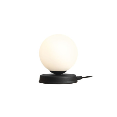 Lampka Biurkowa BALL BLACK S - Elegancka i Nowoczesna Lampa do Domu i Biura Aldex Artera