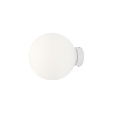Kinkiet Ścienny Ball White M - Nowoczesne Oświetlenie Wnętrz, Stylowy Design, Biała Lampa Ścienna Aldex Artera