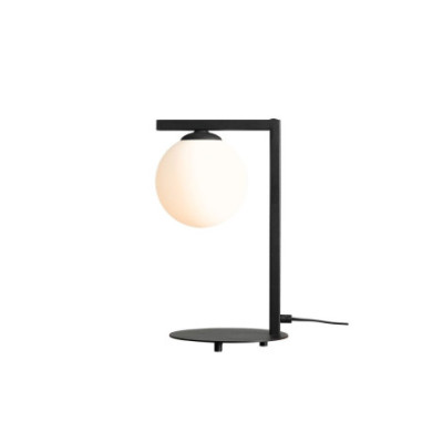Lampka Biurkowa ZAC BLACK - Nowoczesne Oświetlenie LED do Biura i Domu, Stylowy Design Aldex Artera