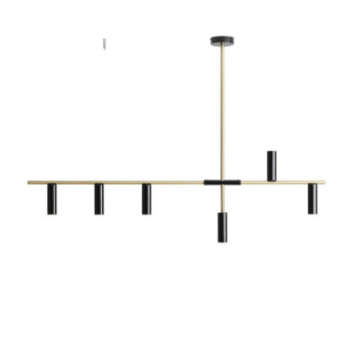 Aldex Artera Pendant Light Trevo 6 Black Brass
