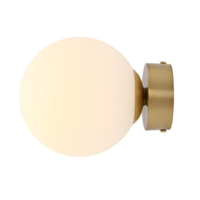 Kinkiet Ścienny Ball Brass S - Elegancki Design i Wysoka Jakość dla Twojego Wnętrza Aldex Artera