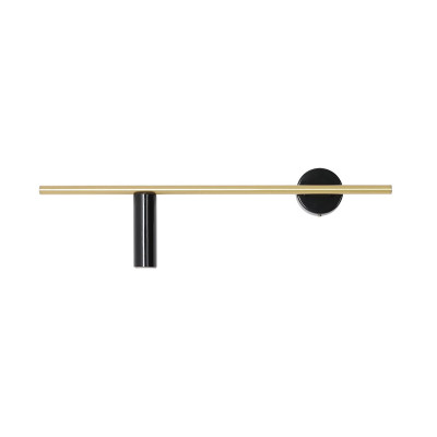 Kinkiet Ścienny Trevo Black Brass Left - Elegancki Design i Wysoka Jakość Oświetlenia Aldex Artera