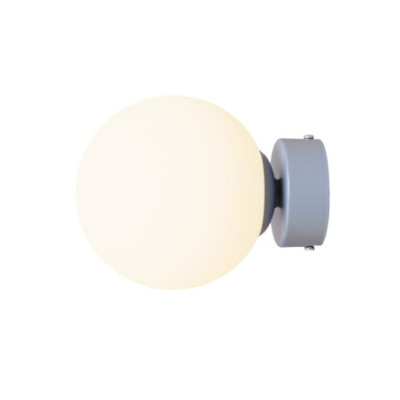 Kinkiet Ścienny Ball Dusty Blue S - Elegancka Lampa Ścienna do Nowoczesnych Wnętrz Aldex Artera