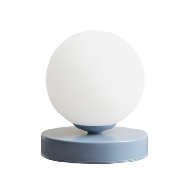 Lampka Biurkowa Ball Dusty Blue S - Elegancka i Nowoczesna Lampa do Domu i Biura Aldex Artera