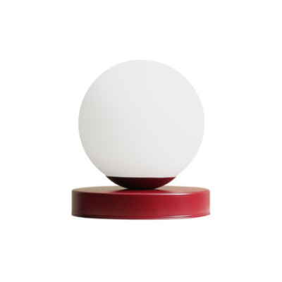 Lampka Biurkowa Ball Red Wine S - Elegancka i Nowoczesna Lampa do Domu i Biura Aldex Artera