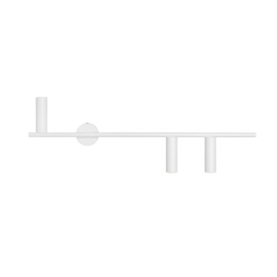 Kinkiet Trevo 3 All White Prawy - Nowoczesne Oświetlenie Ścienne dla Stylowych Wnętrz Aldex Artera