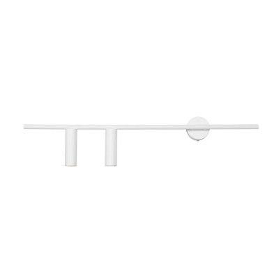 Kinkiet Ścienny Trevo 2 All White Lewy - Nowoczesne Oświetlenie Wnętrz dla Stylowych Przestrzeni Aldex Artera