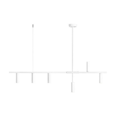 Lampa Wisząca Trevo 6 All White - Nowoczesne Oświetlenie do Twojego Wnętrza Aldex Artera