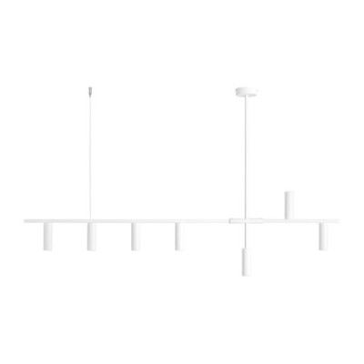 Lampa Wisząca Trevo 7 All White - Nowoczesne Oświetlenie do Każdego Wnętrza Aldex Artera