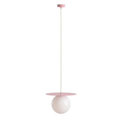 Aldex Artera Pendant Light Loop Baby Pink L