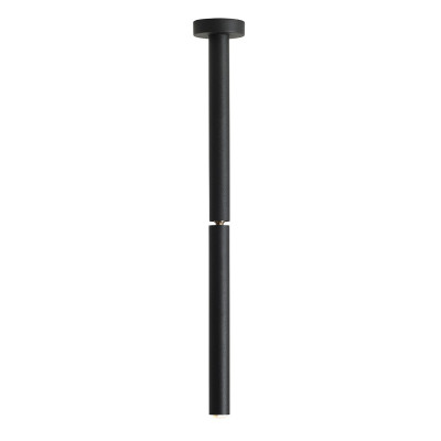 Aldex Artera Ceiling Light Stick All Black With Bulb Included S