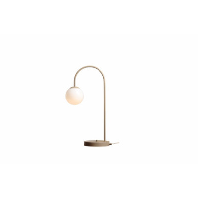 Lampka Biurkowa UNA Beige - Elegancka i Funkcjonalna Lampa do Domu i Biura Aldex Artera