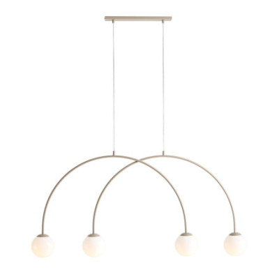 Lampa Wisząca UNA 4 Beige S - Eleganckie Oświetlenie do Twojego Wnętrza Aldex Artera