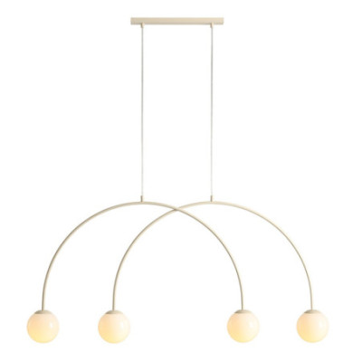 Lampa Wisząca UNA 4 Cream S - Eleganckie Oświetlenie do Twojego Wnętrza Aldex Artera