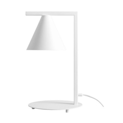 Lampka Biurkowa FORM White - Nowoczesne Oświetlenie LED do Pracy i Nauki, Stylowy Design, Energooszczędność Aldex Artera