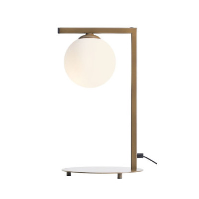 Lampka Biurkowa Zac Beige - Stylowa i Funkcjonalna Lampa do Domu i Biura Aldex Artera