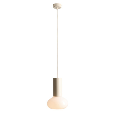 Lampa Wisząca FLO Cream S z Żarówką w Zestawie - Eleganckie Oświetlenie do Twojego Wnętrza Aldex Artera