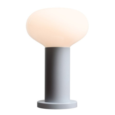 Lampka Biurkowa FLO Grey S z Żarówką LED w Zestawie - Nowoczesne Oświetlenie do Domu i Biura Aldex Artera