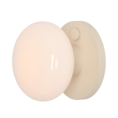 Aldex Artera Wall Light FLO Cream S With Bulb Included