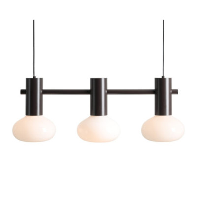 Lampa Wisząca FLO 3 Mokka S z Żarówkami - Eleganckie Oświetlenie do Twojego Wnętrza Aldex Artera