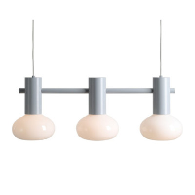 Aldex Artera Pendant Light FLO 3 Grey S With Bulbs Included