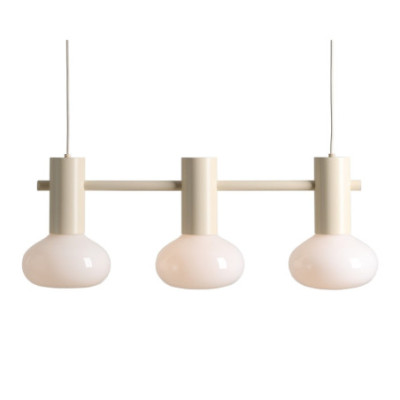 Lampa Wisząca FLO 3 Cream S z Żarówkami - Eleganckie Oświetlenie do Twojego Wnętrza Aldex Artera