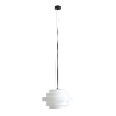 Lampa Wisząca Filo Milky Średnica 36 cm - Nowoczesne Oświetlenie do Salonu i Jadalni, Elegancki Design Aldex Artera