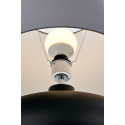 Sawa lampa stołowa grafit mat / chrom / abażur szary