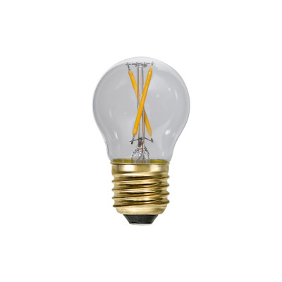 Transparent bulb Clear Soft Glow LED E27 G45 0,5W 2100K 30lm Star Trading