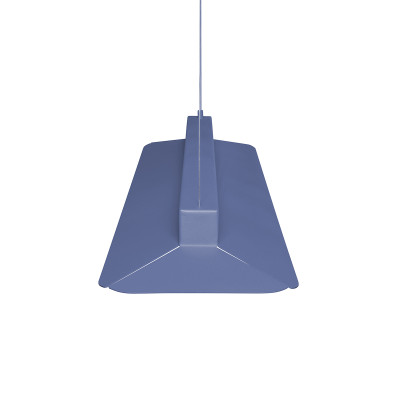 YOTTSU C blue hanging lamp with built-in LED panel 3000K UMMO