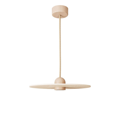 PO EKSPOZYCJI Naturalna lampa wisząca UFO z okrągłym kloszem Creative-Cables
