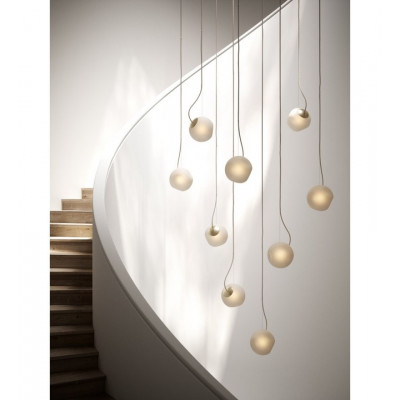 Bright Modeco Brass Nordic Tales Lamp - crema cord