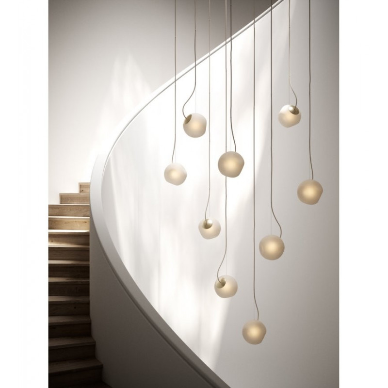 Bright Modeco Brass Nordic Tales Lamp - crema cord