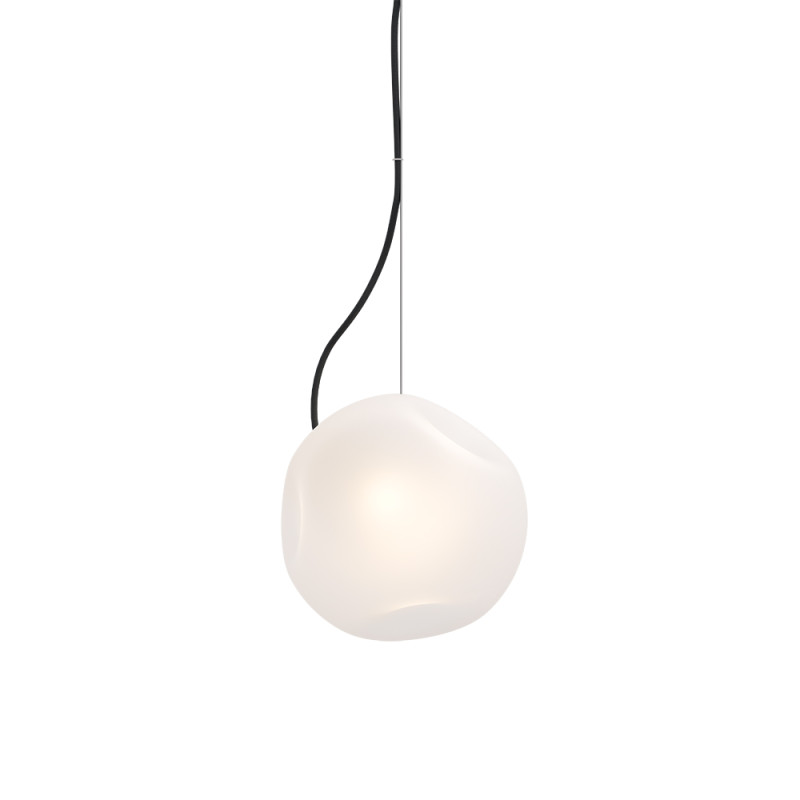 Mosiężna lampa wisząca BRIGHT BAROCCO Large z czarnym przewodem Nordic Tales