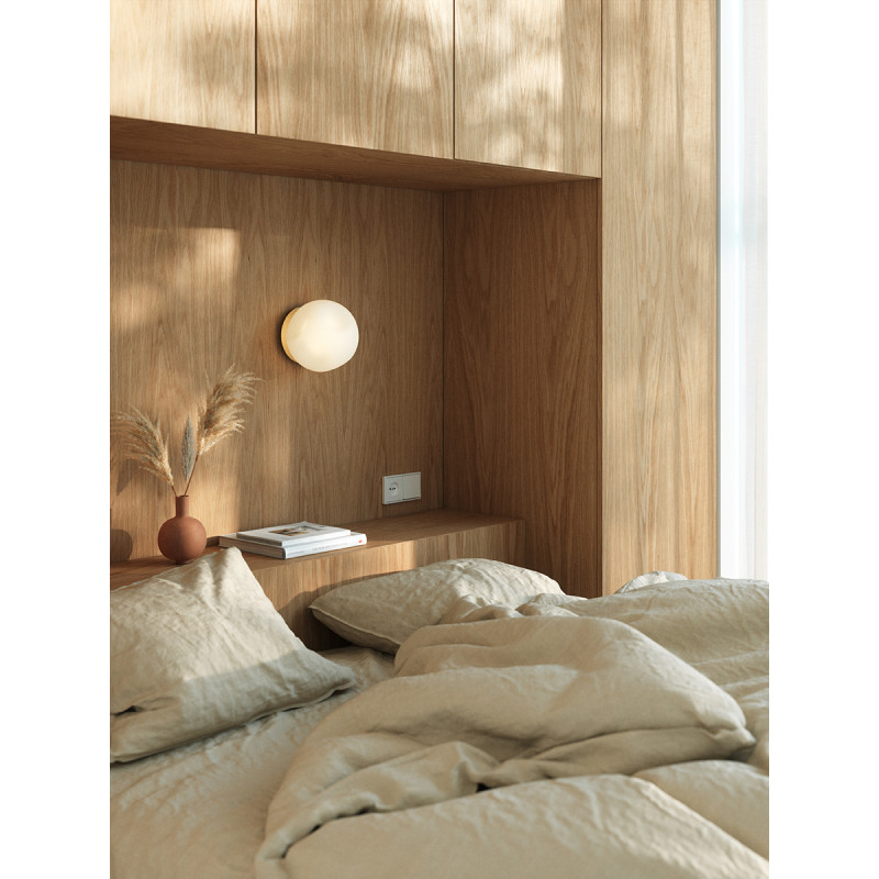 Brass wall lamp, ceiling lamp BRIGHT BAROCCO Nordic Tales