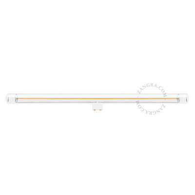 Przezroczysta liniowa żarówka LED 50cm S14d 5W 2200K 345lm Zangra