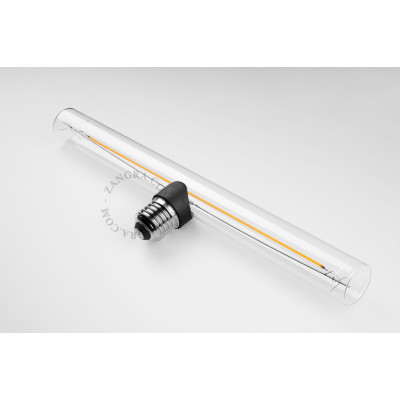 Transparent linear LED bulb 30cm S14d 3,2W 2200K 220lm Zangra