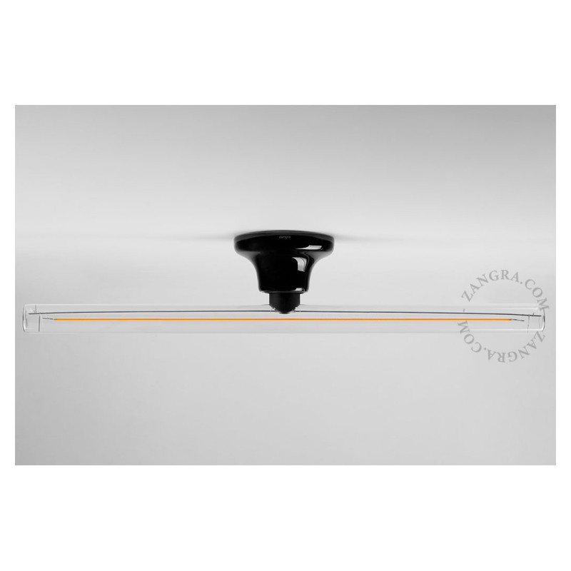 Przezroczysta liniowa żarówka LED 30cm S14d 3.2W 2200K 220lm Zangra