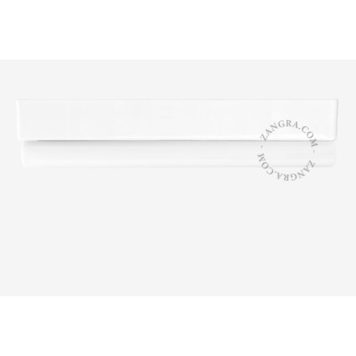 Porcelanowa oprawka S14d biała 30cm Zangra