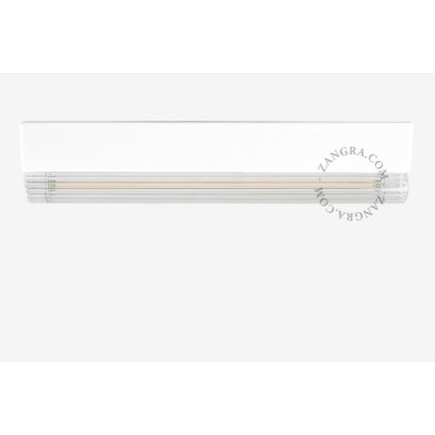 Porcelanowa oprawka S14d biała 30cm Zangra
