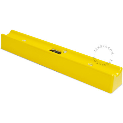 Yellow porcelain S14d socket 30 cm Zangra